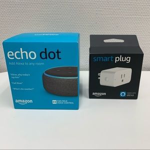 Bundle Alexa Echo Dot 3rd Gen & Amazon Smart Plug